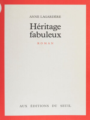 cover image of Héritage fabuleux
